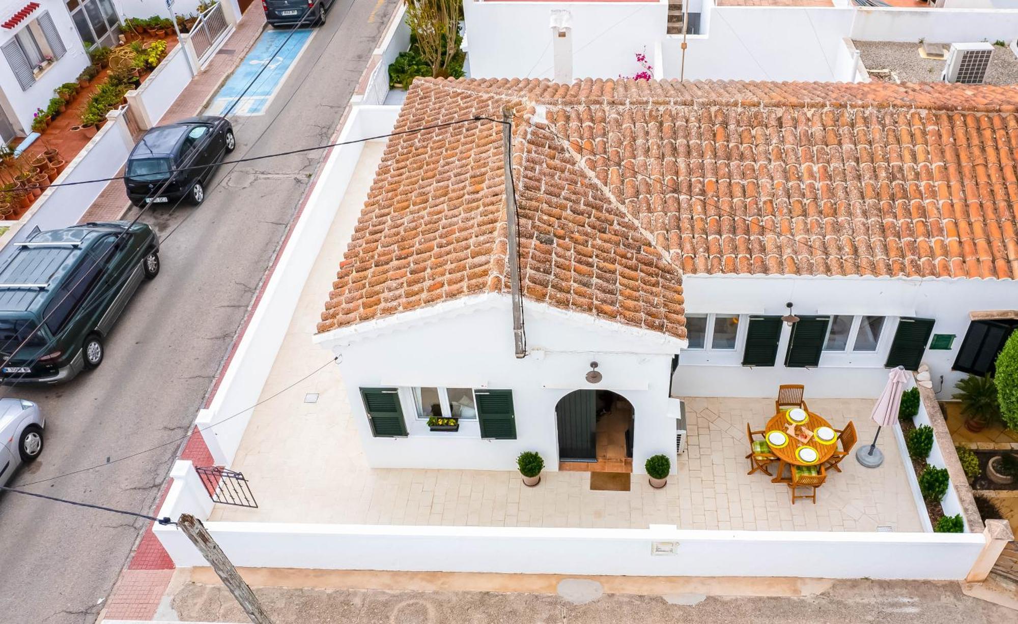 シウタデリャ Casa Menorquina Centro Ciutadellaヴィラ エクステリア 写真
